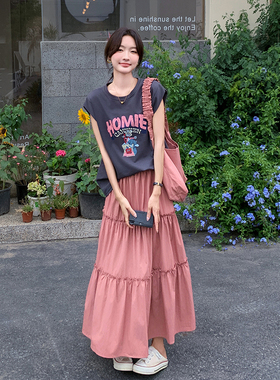 现货首发！！上衣+半身裙+包包三件套2C203-6101-P145-K218