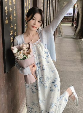 现货新款  24年春夏款吊带裙+披肩两件套  1C067-8620-p130-K188
