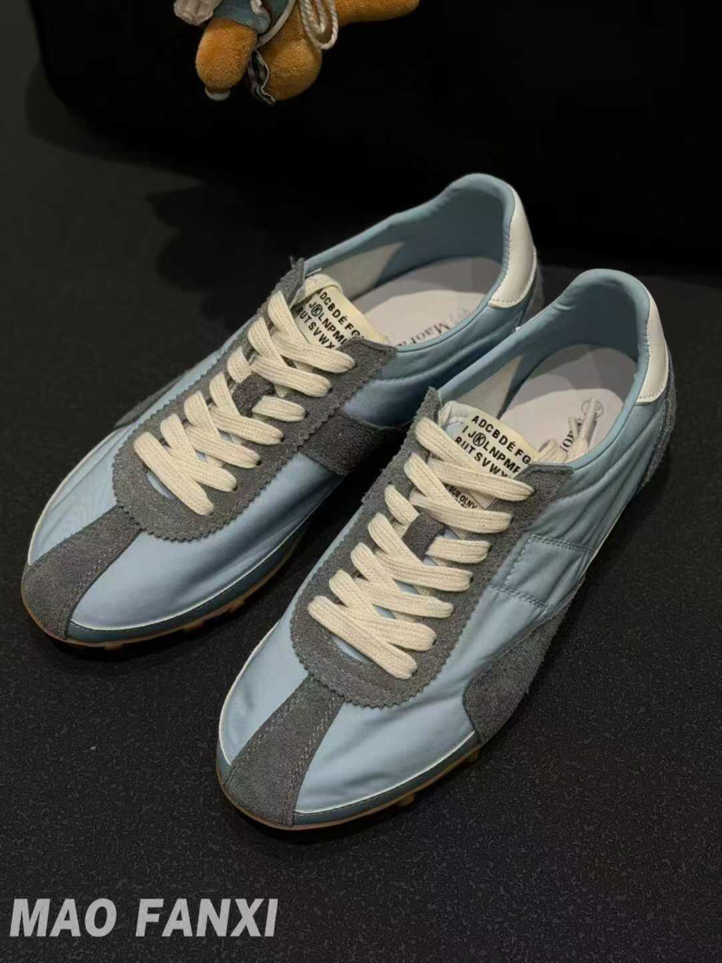 欧货欧洲站2026春季新款真皮复古拼色德训鞋平底休闲鞋阿甘鞋女,女鞋,时尚休闲鞋,淘宝优惠券,粉丝福利购,淘宝优惠卷