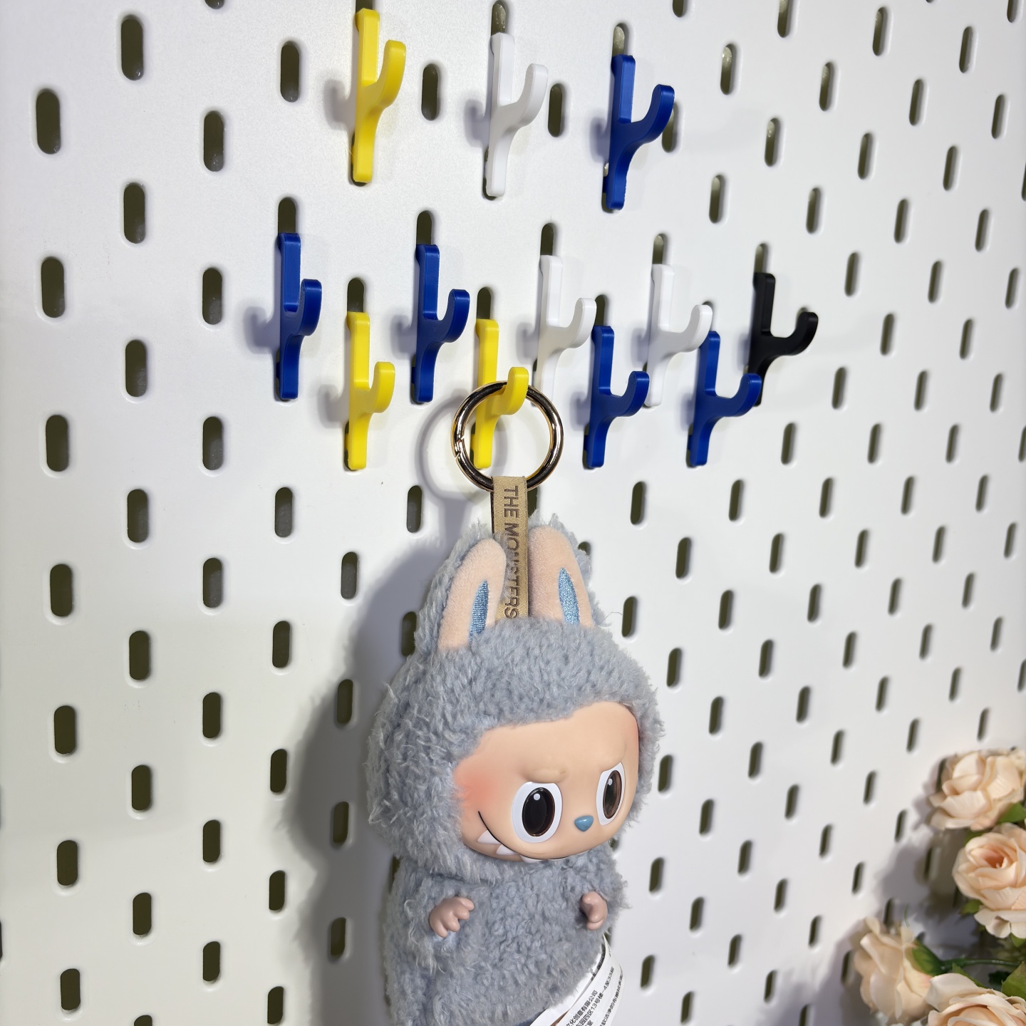 洞洞板配件塑料墙钩5kg壁挂式