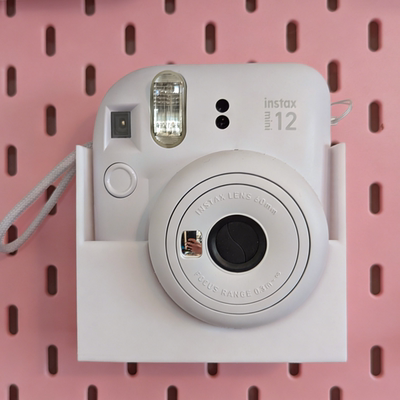 适用宜家洞洞板配件富士INSTAXMini12相机支架收纳SKADIS斯考迪斯