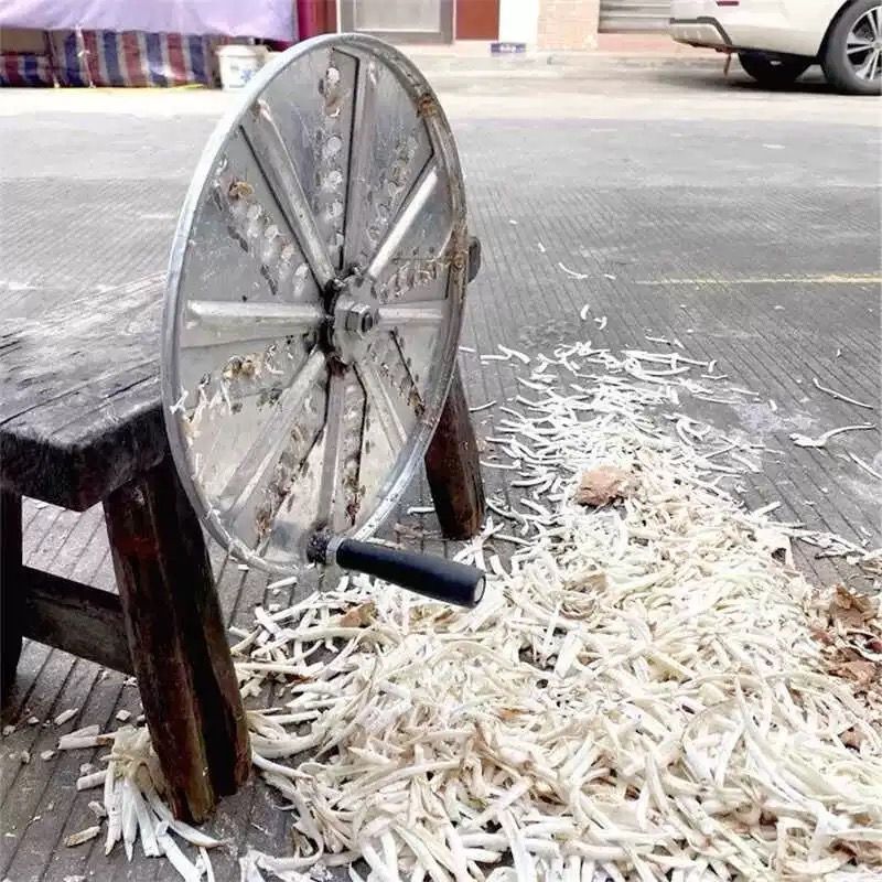 瓜果版刨丝器木薯红薯南瓜萝卜切丝机养殖喂鸡鸭器刀削皮水果手摇