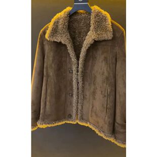 【高品质】设计师老钱风秋冬男士欧洲奢潮时尚简约高端大气外套