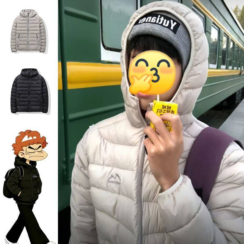 冬季棉服保暖男女款情侣连帽韩系排骨修身可打底外套加厚防寒棉衣