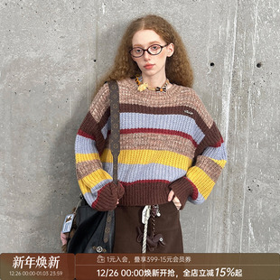 套装 奶牛狗毛衣 龙图案 DIDDIMODA条纹