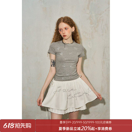 DIDDIMODA T恤/印花半裙/半裙
