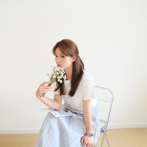 REST HEART 2026夏季新品 圆领小羊刺绣T恤短袖