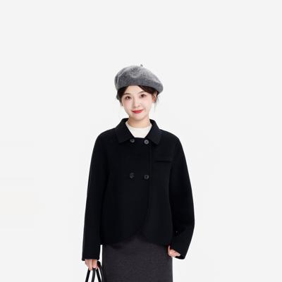 RESTHEART羊毛羊绒短款大衣