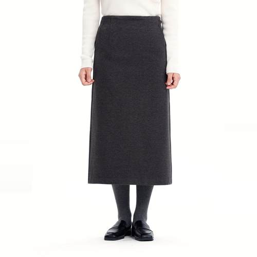 RESTHEART中长款直筒型半身裙