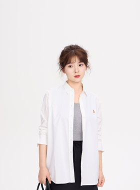 REST HEART 2025春夏新品 小翻领百搭白衬衫上衣女