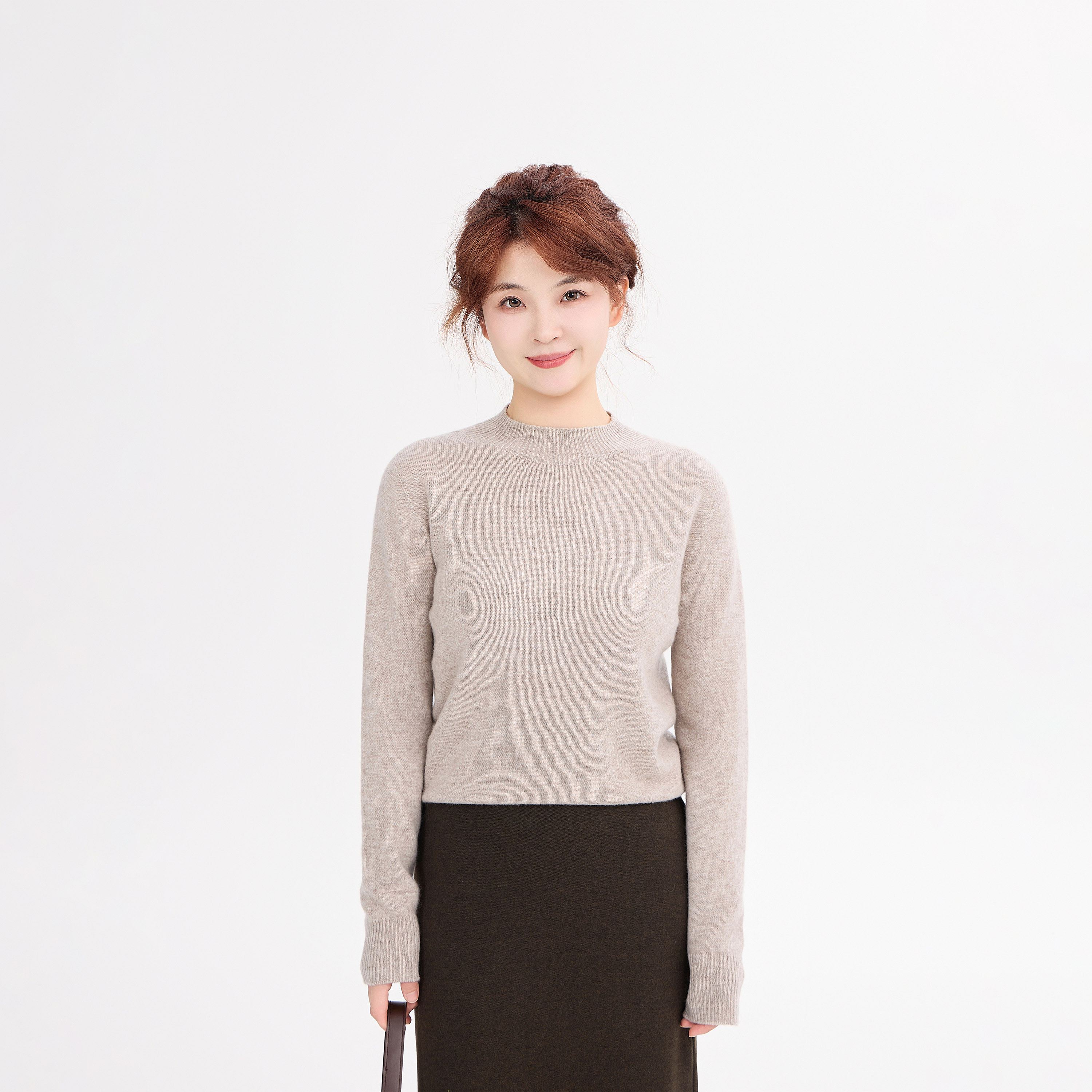 RESTHEART百搭微宽松羊毛毛衣