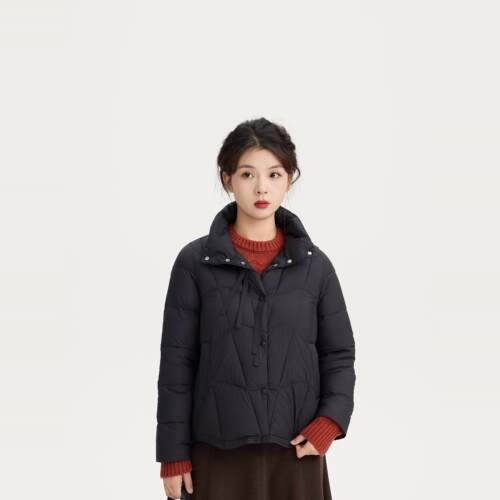 RESTHEART小短款小立领羽绒服