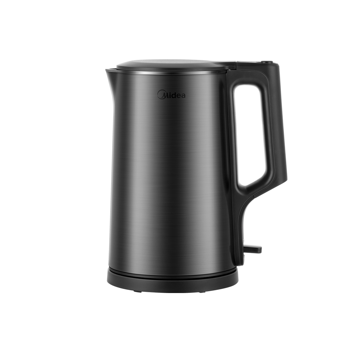 美的防烫电热水壶不锈钢1.7