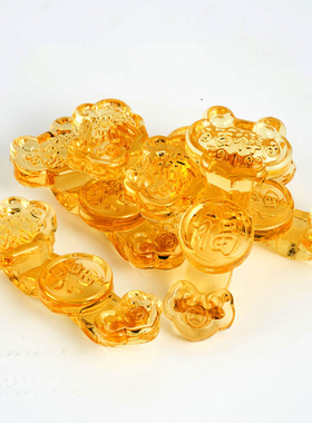 吉祥如意水晶 如意招财摆件 开业礼品供佛供曼扎 茶几小摆件送礼