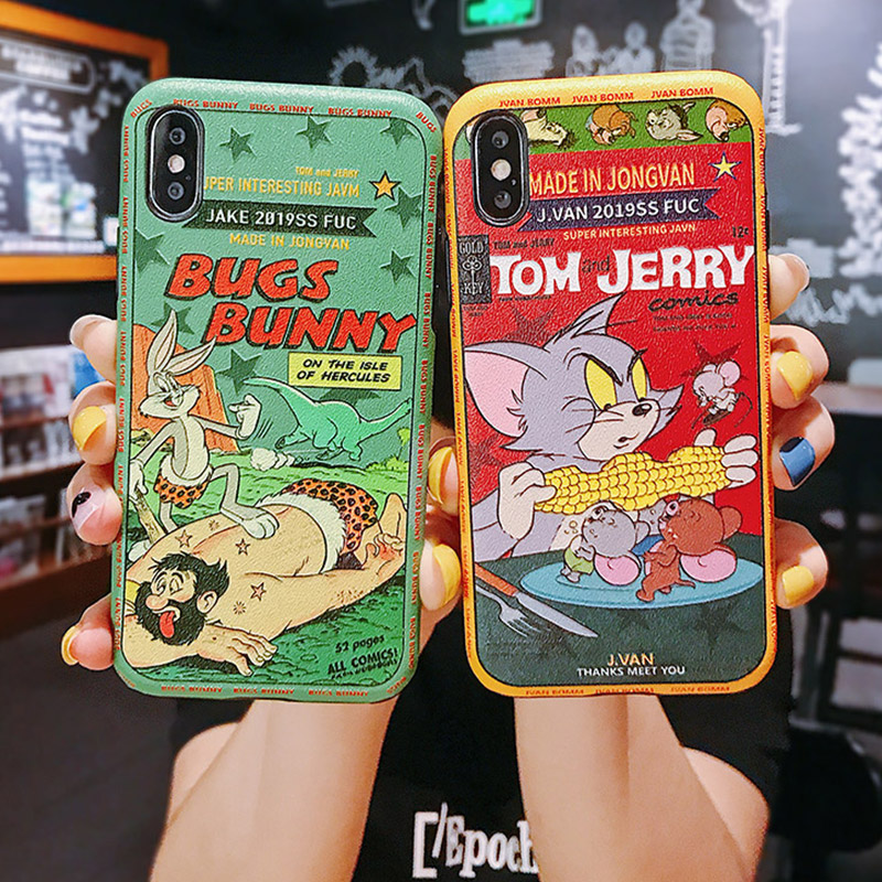²ÏË¿ÎÆ¿¨Í¨Âþ»ÀÏÊ󯻹ûxÊÖ»ú¿Ç¿É°®Á¢Ìå11pro max¸¡µñÍÃ×ÓxsÇéÂÂiphone xr·Àˤ6splus±£»¤Ì×8pÈí¹è½º7pÍâ¿Ç
