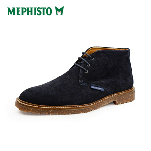 马飞仕图新款 MEPHISTO 正装 舒适真皮男靴百搭休闲鞋 POLO