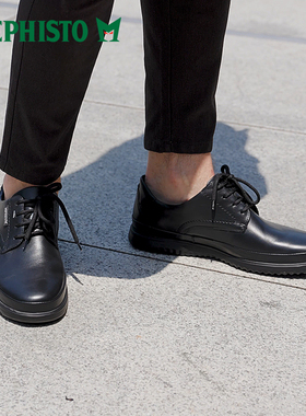 MEPHISTO/马飞仕图新款休闲舒适轻底真皮男鞋手工进口TEDY
