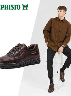 MEPHISTO/马飞仕图户外休闲鞋男真皮国际防水登山鞋BARRACUDA