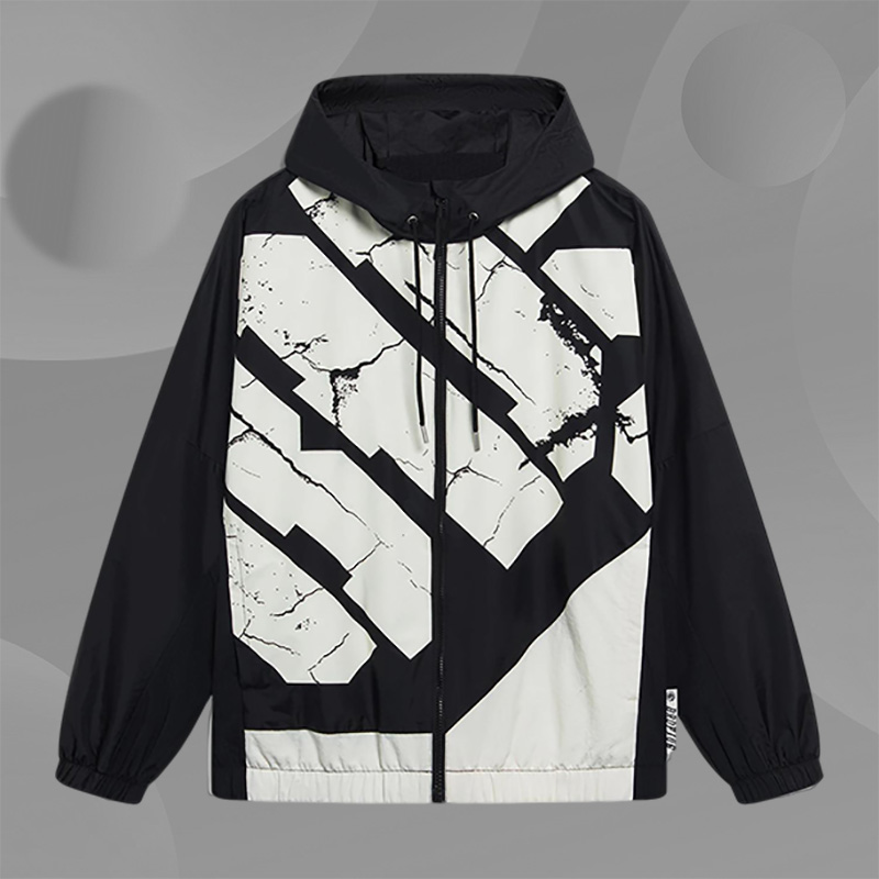 Lining/李宁正品反伍BADFIVE男子时尚休闲宽松运动外套AFDT059