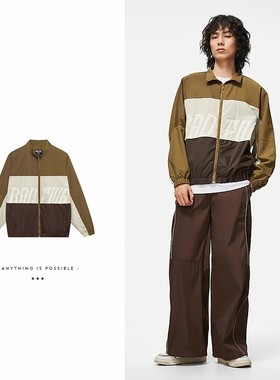 Lining/李宁正品反伍BADFIVE男子时尚宽松休闲运动外套AFDT061