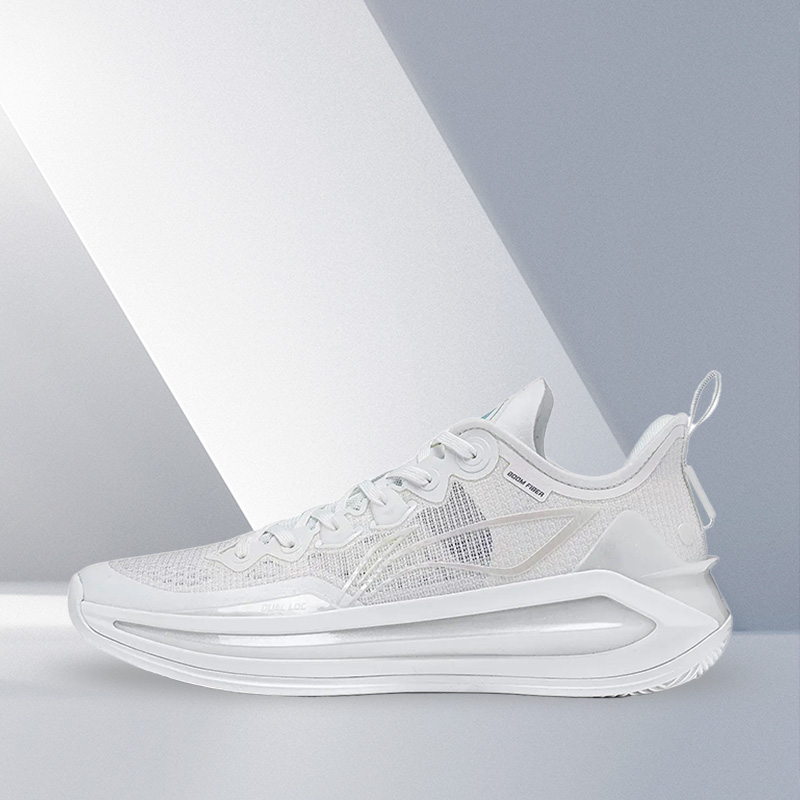 Lining/李宁正品利刃3V2-碧海男子䨻丝稳定篮球专业比赛鞋ABAT057