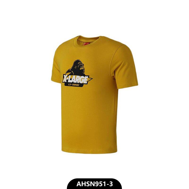 Lining/李宁正品秋季男子新款圆领宽松休闲运动短袖T恤AHSN951,运动服/休闲服装,运动T恤,淘宝优惠券,粉丝福利购,淘宝优惠卷