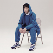 男子中国色系列纯色圆领百搭舒适卫衣AWDT965 冬季 Lining 李宁正品