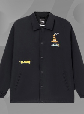 李宁正品外套男子春季新款滑板系列时尚潮流休闲运动风衣AFDS097