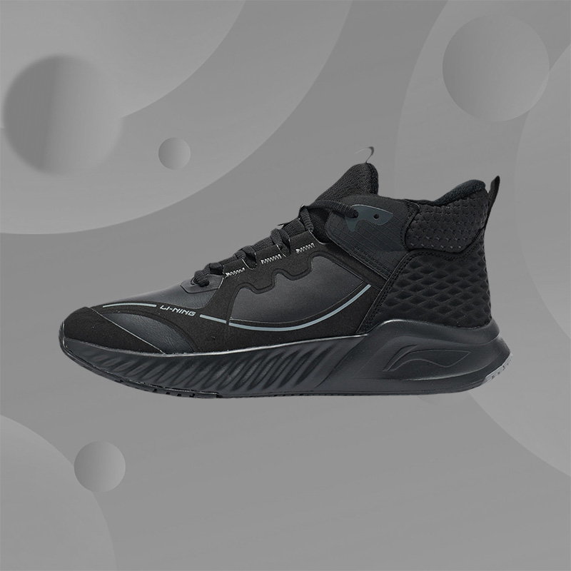 李宁Soft Zero WNTR男女减震中帮速干耐磨轻便运动休闲鞋AGLR237