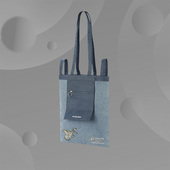 李宁单肩包男女包联名小飞象系列新款 运动包ABDR468