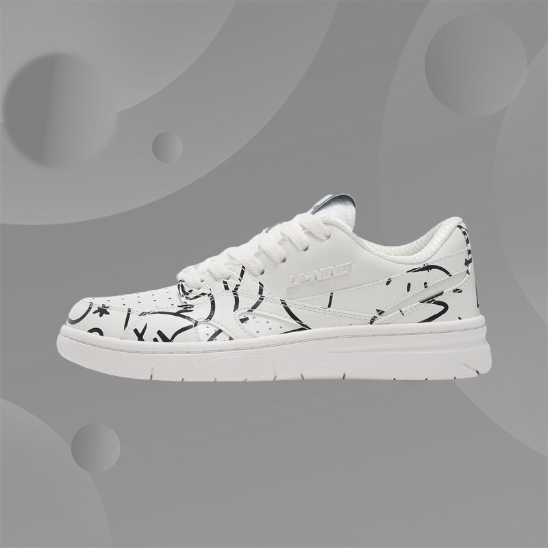 中国李宁篮球文化鞋女子休闲鞋跑步鞋透气设计感好运动鞋ABCS026