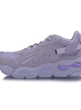 李宁休闲鞋女运动时尚系列女子走秀同款鞋老爹运动鞋 AGLP082