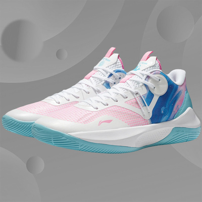 正品李宁男鞋夏款音速9Team低帮耐磨减震运动休闲篮球鞋ABPS023