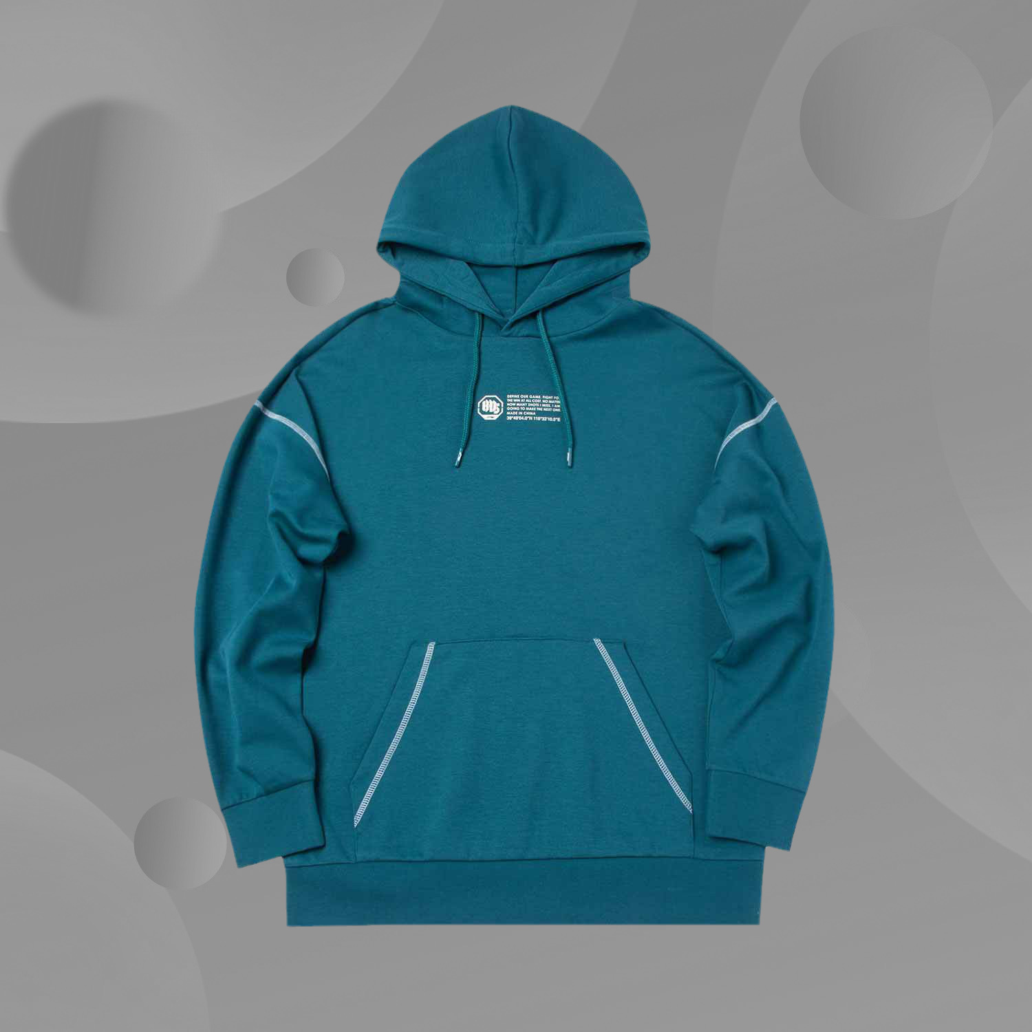 李宁连帽国潮春秋季休闲宽松卫衣