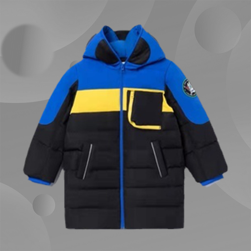 李宁正品童装羽绒服冬新款男小童眼镜羽绒服户外保暖外套YYMR039