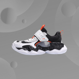 男轻便透气休闲鞋 李宁童鞋 儿童运动鞋 新款 YKCQ094 男童秋夏季