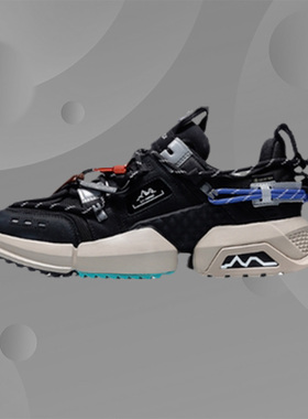 中国李宁男女盘古GTX时装周走秀潮流减震透气老爹休闲鞋AGLQ135