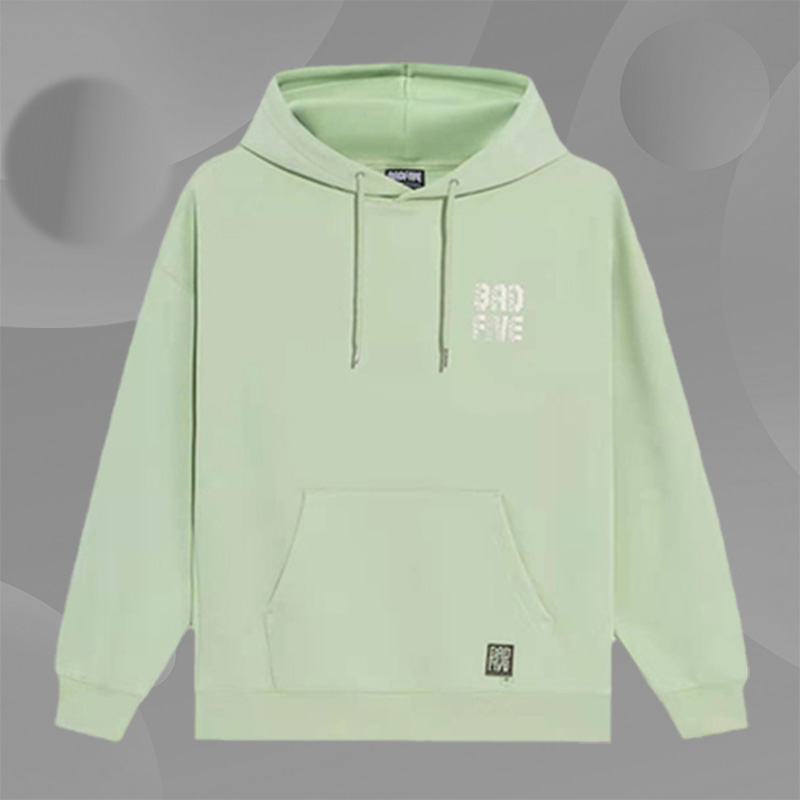 中国李宁男女时尚保暖加厚流行跑步简约简单运动连帽卫衣AWDS131