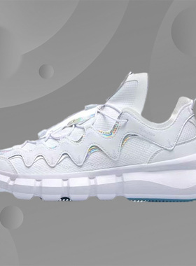 李宁正品夏季韦德悟道2.3青苔绿白色时尚休闲男女款运动鞋AGBR052