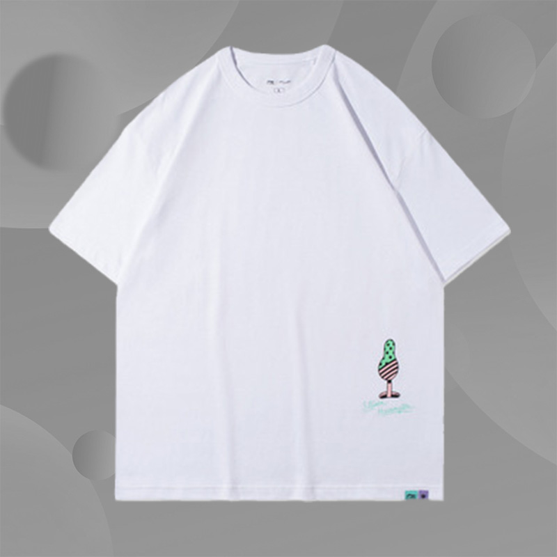 中国李宁正品Steven Harrington联名男子后背印花短袖T恤AHSR941