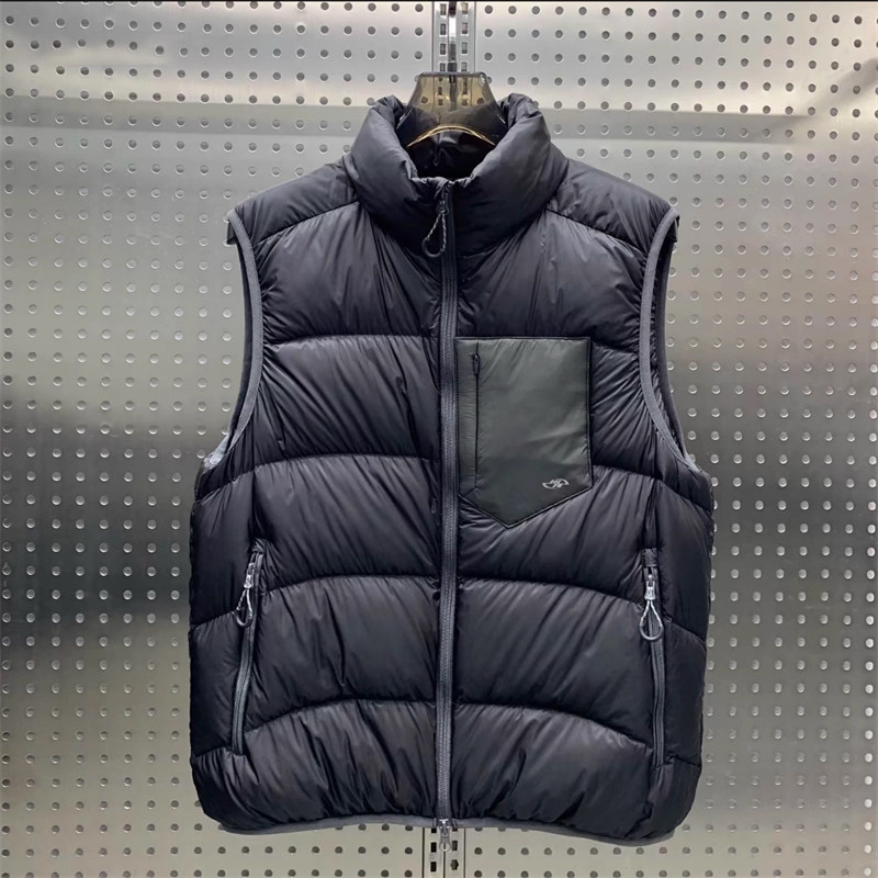 轻奢男士2025冬季立领休闲羽绒马甲韩版百搭保暖白鸭绒时尚外套潮,男装,羽绒马甲,淘宝优惠券,粉丝福利购,淘宝优惠卷