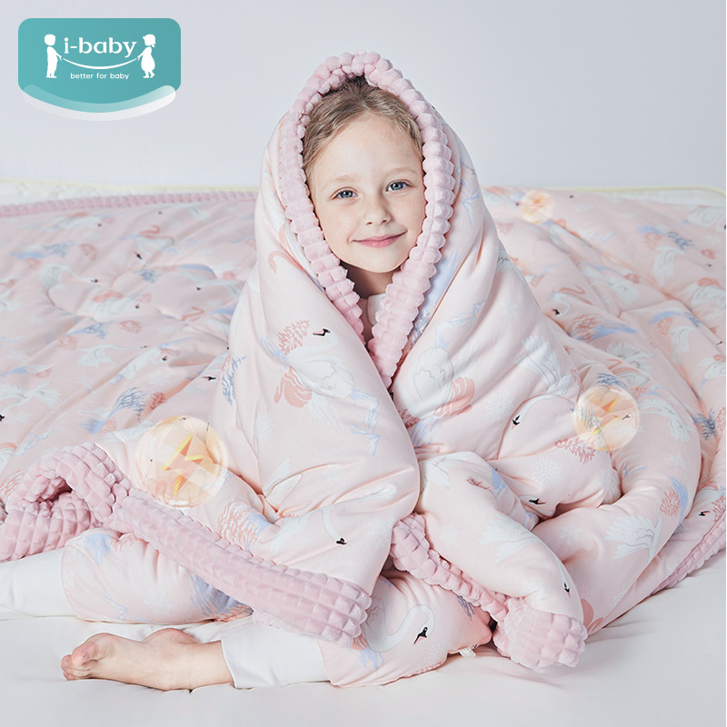豆豆毯被加厚ibaby恒温