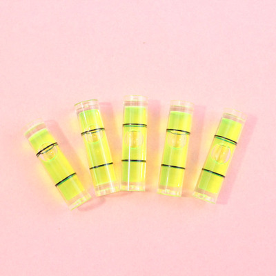 高精度迷你水泡测量工具水平尺配件水平泡水平珠气泡仪10*10*29mm