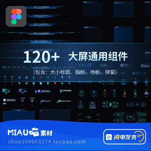大小标题指标翻牌器指标弹窗组件