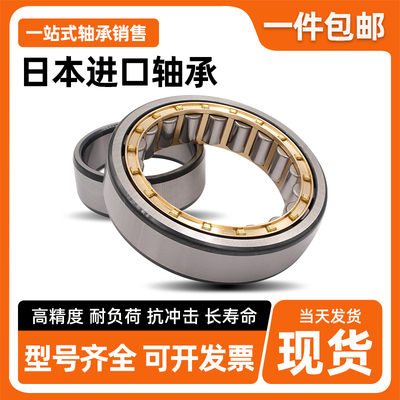 进口日本圆柱滚子轴承N NU NJ NF NUP 303 304 305 306 307 EM