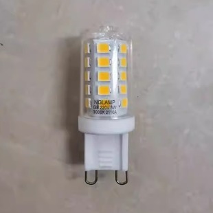 节能led插脚g9灯泡220V5W壁灯家用LEDG9弯脚230V灯珠室内吊灯照明