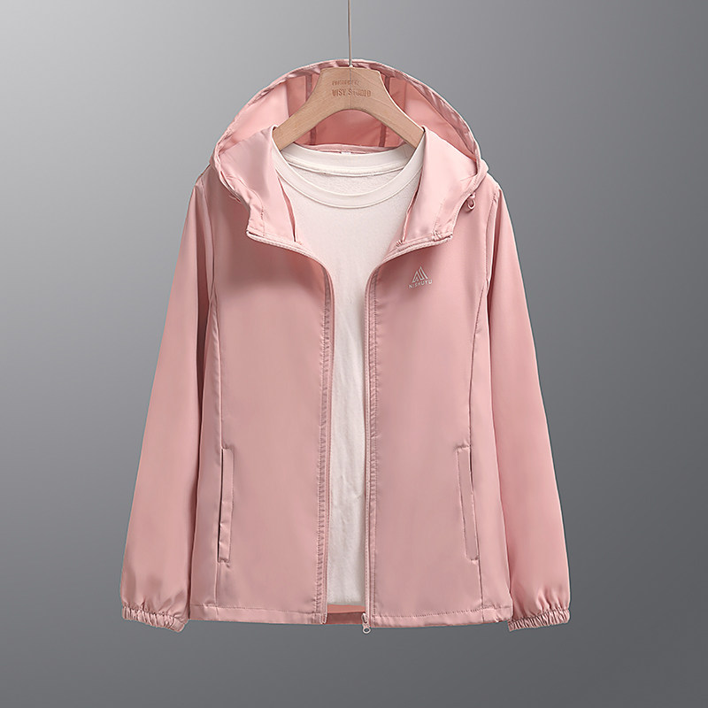 新款春秋外套女连帽上衣户外休闲版小香风夹克宽松时尚百搭冲锋衣,女装/女士精品,短外套,淘宝优惠券,粉丝福利购,淘宝优惠卷