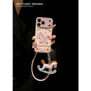 创意马刺绣2026新年适用华为mate70pro+手机壳pura80秋冬mate80皮秋冬斜挎mate60pro本命年promax女pura70套