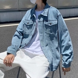 2025秋季六色港风牛仔夹克男可二次开发JK529-P6088，男装夹克，星座912-1（原星座914-5）