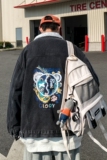 2025新款加绒加厚羊羔毛牛仔外套情侣学生JK801-P95128，男装工装外套，星座912-1（原星座914-5）